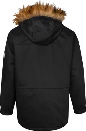 Uptheir Hunter Parka Coat With Hood - Black