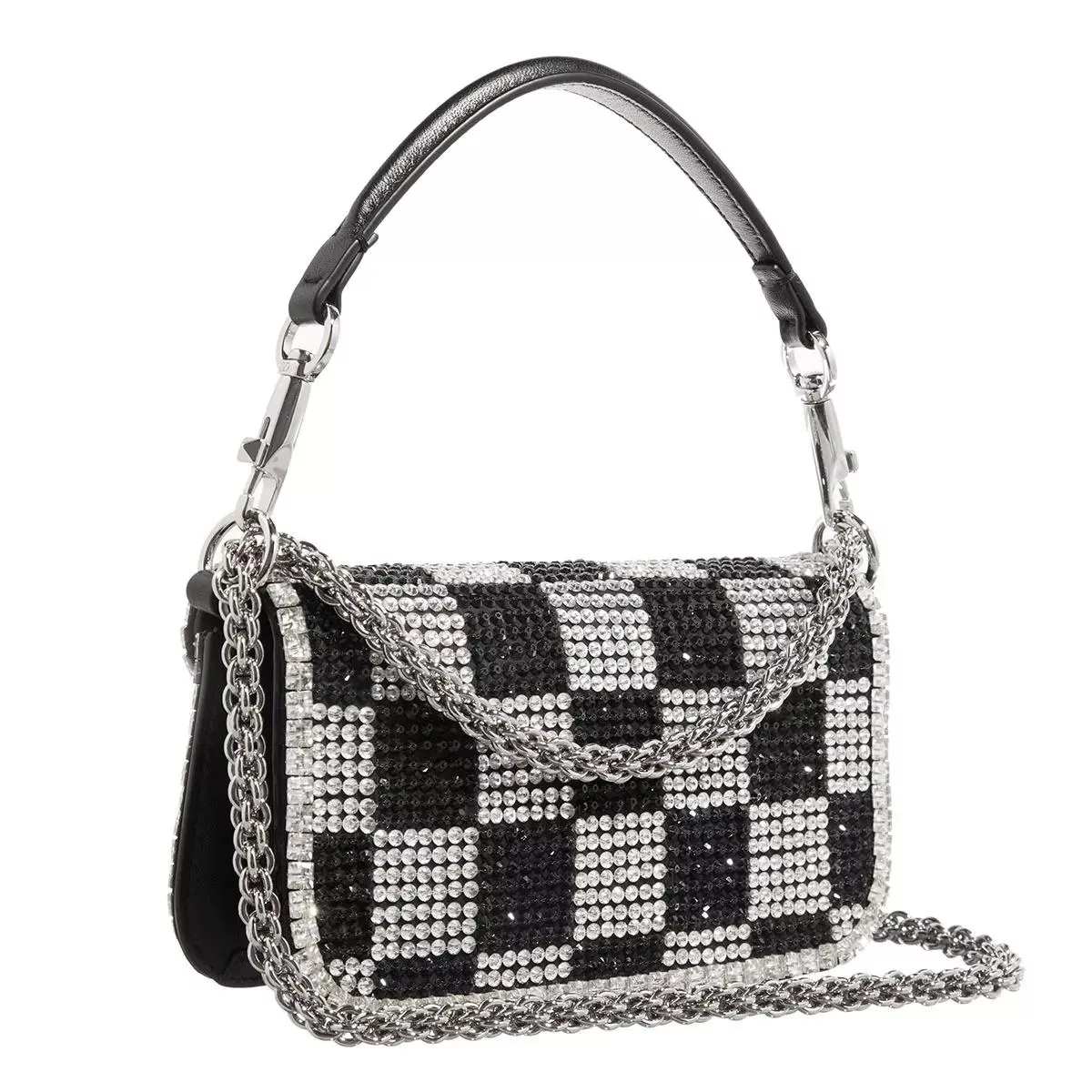 Valentino Garavani  Loco Shoulder Bag Chystal / Black