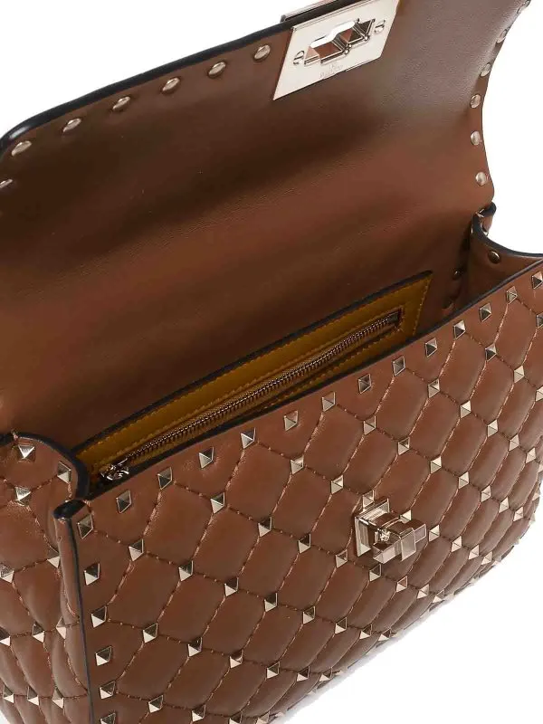 Valentino Garavani Medium Nappa Rockstud Spike Bag