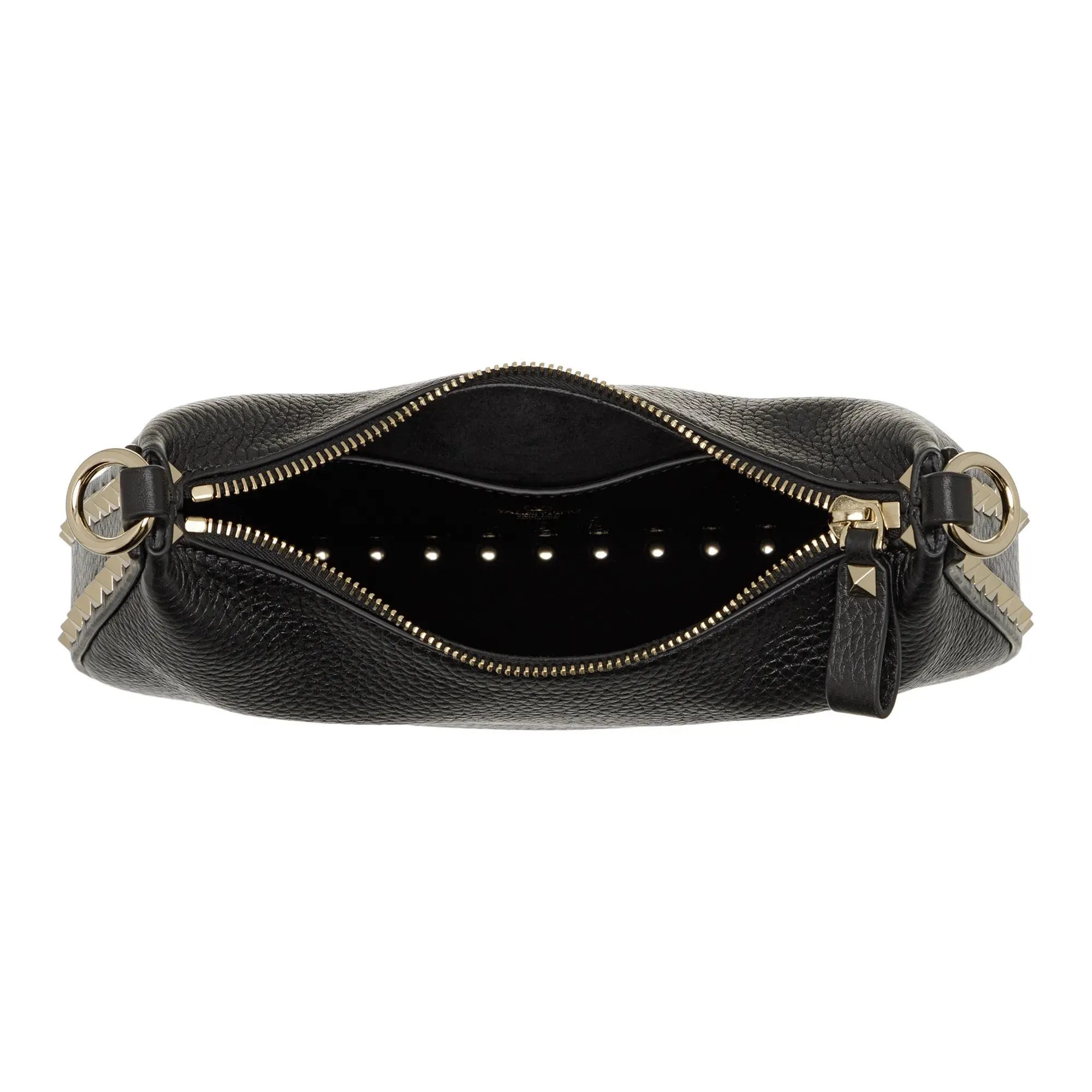 Valentino Garavani  Rockstud Hobo Bag Black