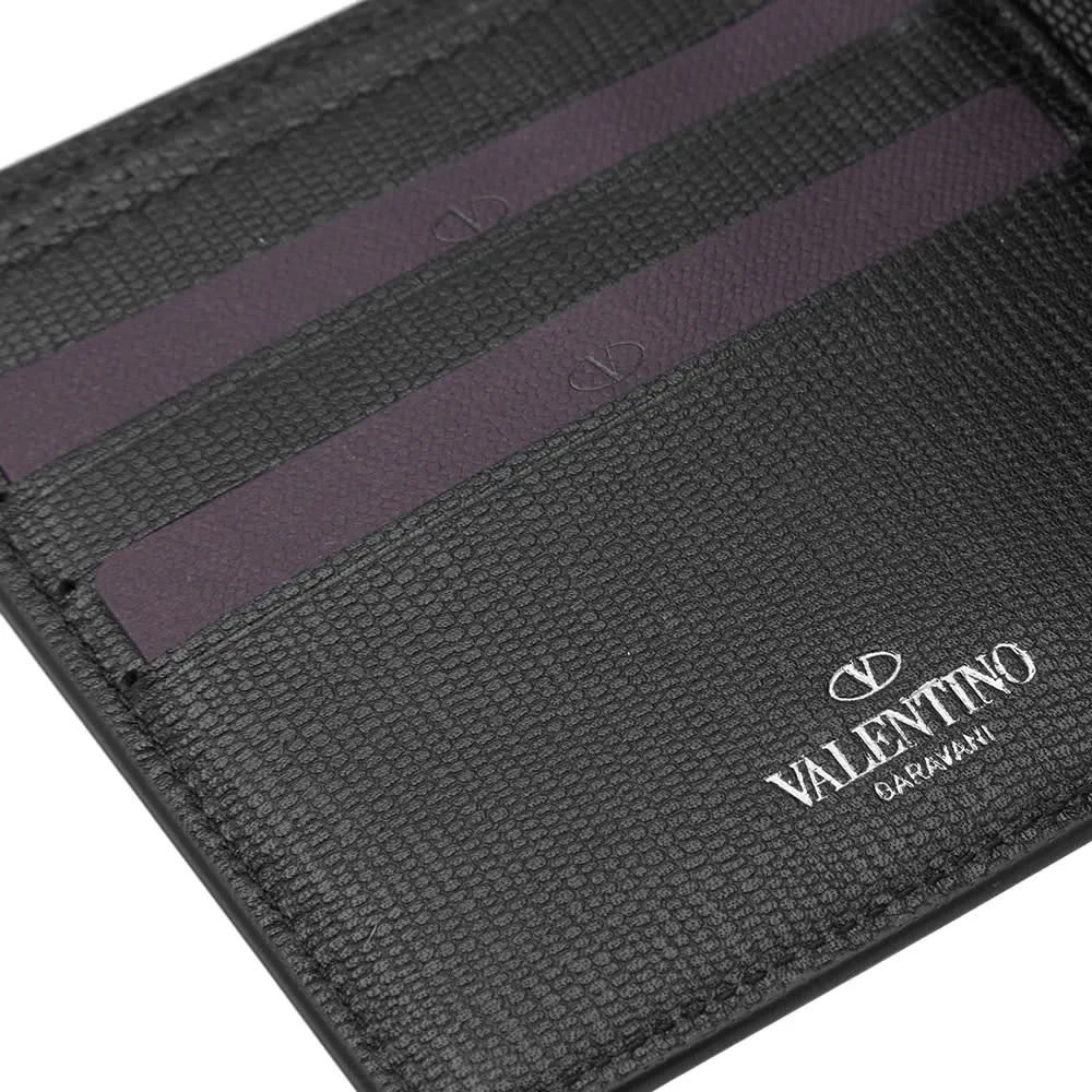 Valentino New Formal Billfold WalletBlack