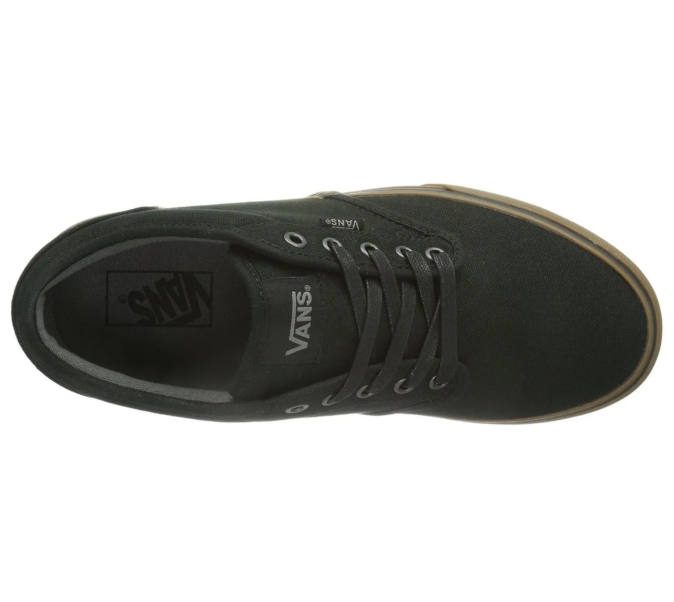 VANS Atwood Canvas Trainers Black/Gum