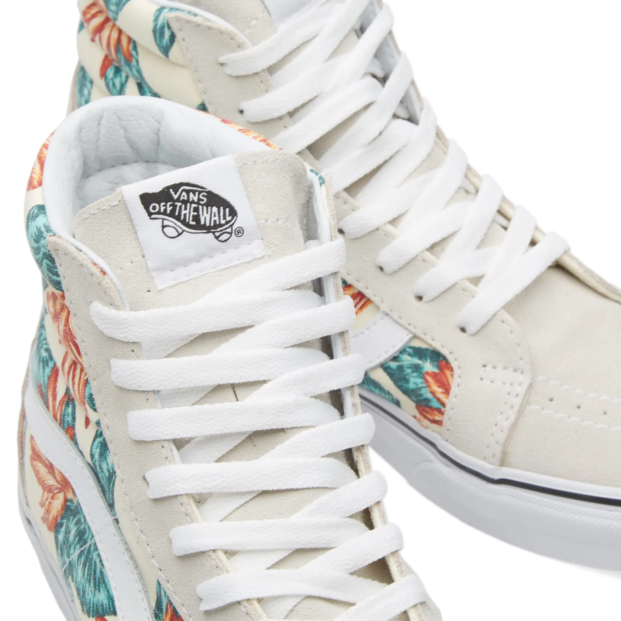 Vans Sk8-Hi Reissue Vintage AlohaClassic White & True White