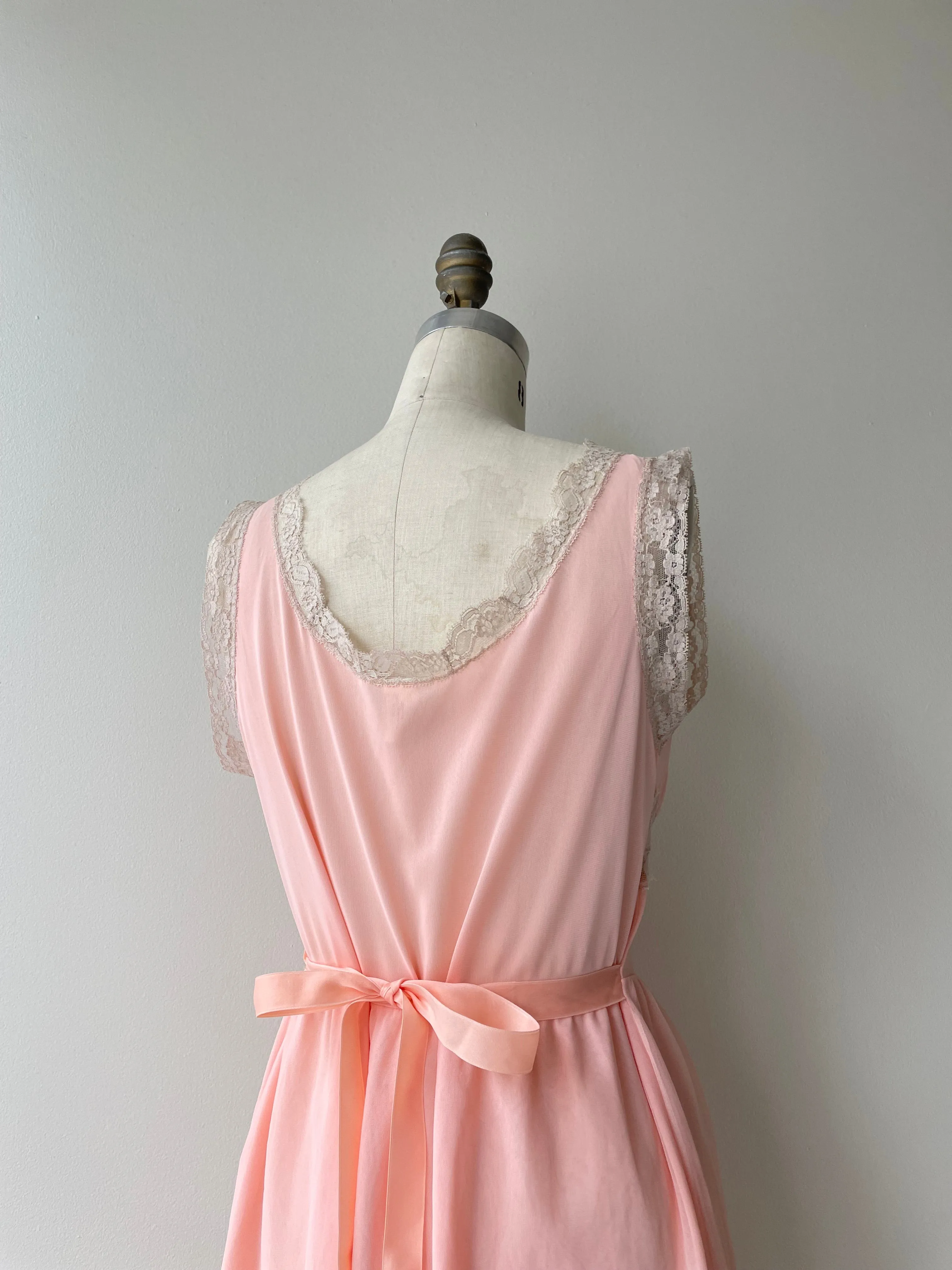 Vintage 1960s Lisle Nightgown