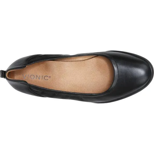 Vionic Women's Jacey Ballet Flat - Black 10012131