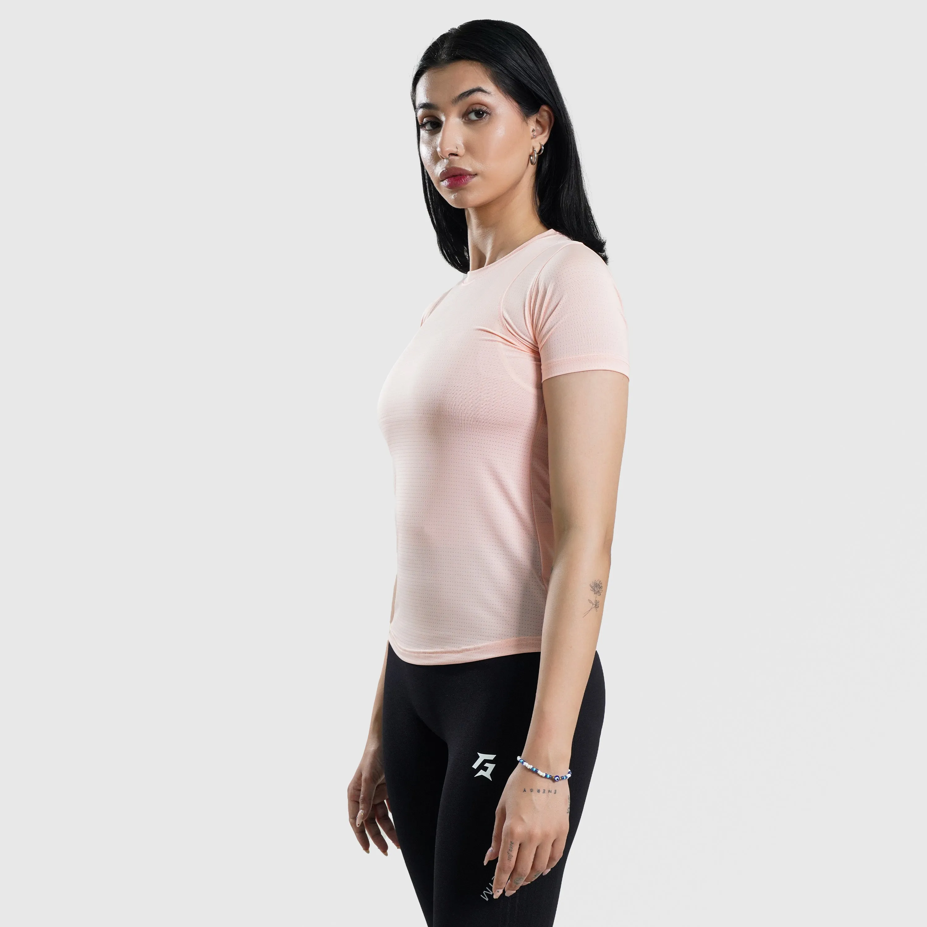 W024 Short Sleeves Tee (Peach)